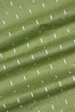 Textured Dot Motifs Screen Printed on Cotton Fabric