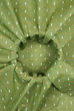 Textured Dot Motifs Screen Printed on Cotton Fabric