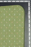 Textured Dot Motifs Screen Printed on Cotton Fabric
