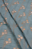 Floral Pattern Screen Printed with Alternating Pintucks on Cotton Fabric