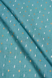 Textured Dot Motifs Screen Printed on Cotton Fabric