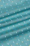 Textured Dot Motifs Screen Printed on Cotton Fabric