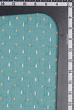 Textured Dot Motifs Screen Printed on Cotton Fabric