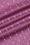 Textured Dot Motifs Screen Printed on Cotton Fabric