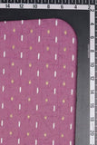 Textured Dot Motifs Screen Printed on Cotton Fabric