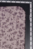 Plantation Vine Screen Printed on Lavender Kiana Silk