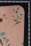 Pretty Fawn Blossoms Digitally Printed on Sylvie Silk