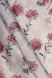 Dream Wild Floral Pattern Digitally Printed on Kiana Silk